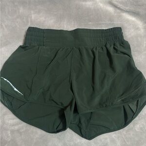 lululemon athletica Dark Green Athletic Shorts